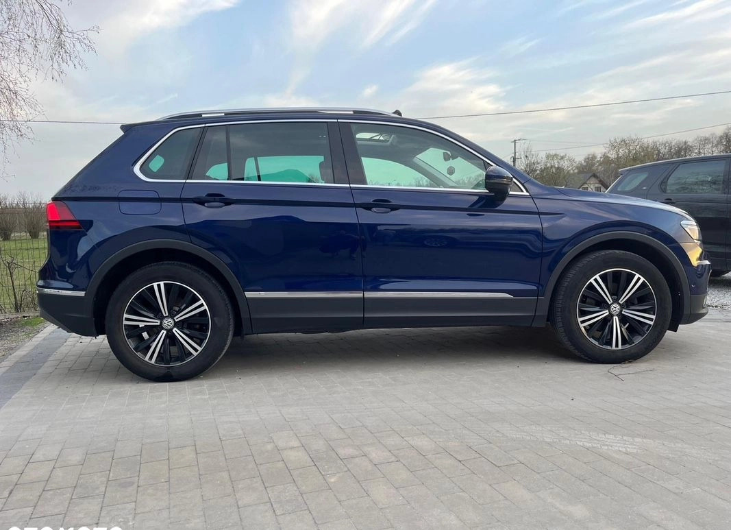 Volkswagen Tiguan cena 89900 przebieg: 150000, rok produkcji 2018 z Tuliszków małe 254